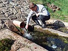 O pramenit v Libatov se destky let starali mstn nadenci. Nikoho...