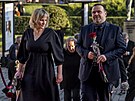 Ministr kultury Martin Baxa p�ichází do Rudolfina na poslední rozlou�ení s...