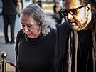 Texta�ka Gabriela Osvaldová p�ichází do Rudolfina na poslední rozlou�ení s...