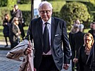 Herec Jaroslav Satoranský p�ichází do Rudolfina na poslední rozlou�ení s Ji�ím...