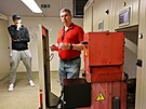 éf provozu mníren dopravních podnik v Plzni Petr Vracovský vedl prohlídky...