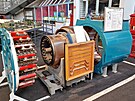 CDT - Rozlo�ený trak�ní motor z lokomotivy BB 13000 z roku 1954
