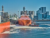 Nakládka LNG tankeru Gordonwaters Knutsen se uskutenila koncem dubna v...