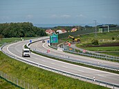 Dálnice D49 u Hole�ova (kv�ten 2025)