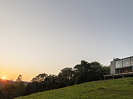 Za návrhem chaty Casa Asolo stojí architekt Saymon Dall Alba. M�l to �t�stí, �e...