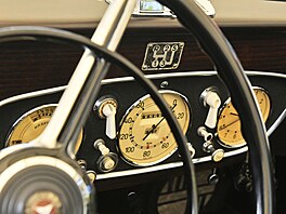 Opravený automobil �í�ského protektora Reinharda Heydricha v Památníku...