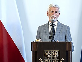 Prezident Petr Pavel po jednání nejvyích ústavních initel na Praském hrad
