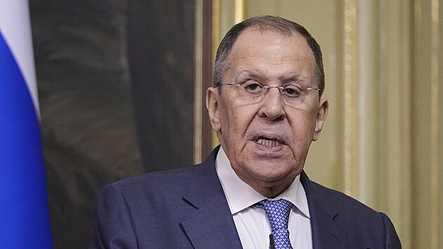 Rusk ministr zahrani Sergej Lavrov (27. kvtna 2025)