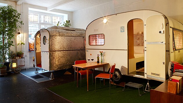 Karavan pod stechou v Berln