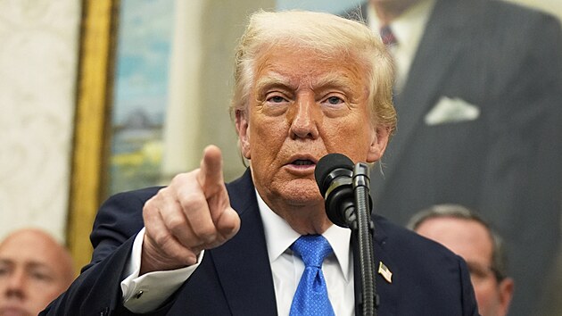 Americký prezident Donald Trump (19. května 2025)