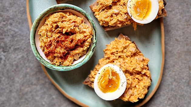 Tvarohová pomazánka z uzeného kuete