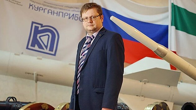 Hlavn konstruktr rusk spolenosti Kurganpribor Andrej Kundratv na archivnm snmku (nedatovno)