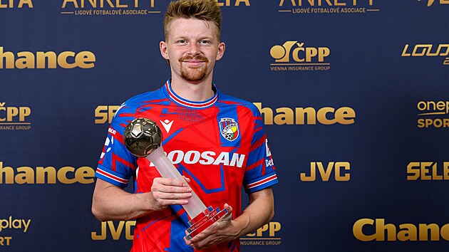 Pavel ulc z Plzn byl zvolen nejlepm hrem ligy za sezonu 2024/2025. V...