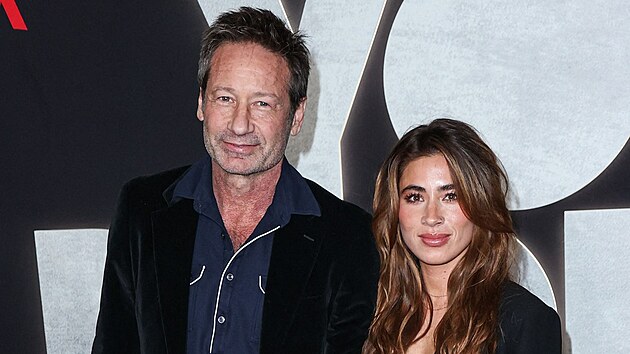 David Duchovny a Monique Pendleberry (2023)