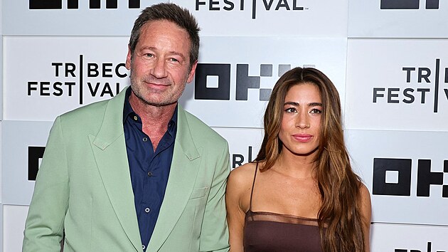 David Duchovny a Monique Pendleberry (2023)