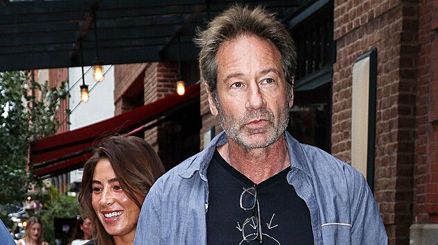 David Duchovny a Monique Pendleberry (2024)