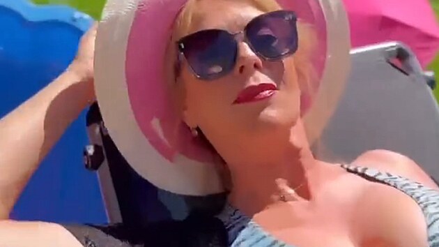 Lucie Bene�ov� na Instagramu (2025)