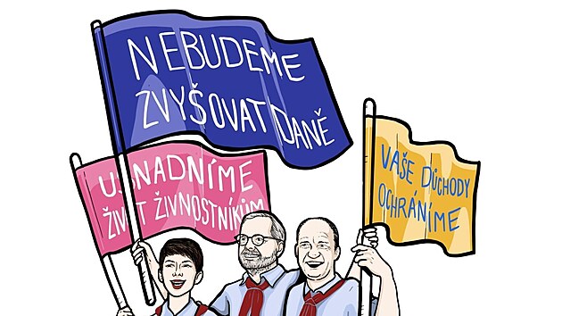 Alena Schillerov vydala vlastn knihu. Text doplnila karikaturami vldnch politik. (24. kvtna 2025)