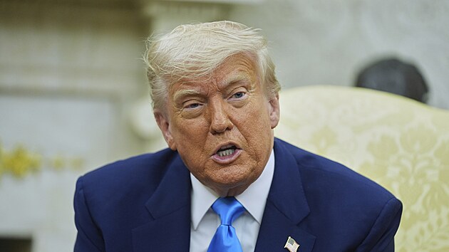 Americký prezident Donald Trump ve středu v Bílém domě přivítal hlavu...