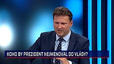 V debat na CNN Prima News se stetli místopedseda hnutí ANO Radek Vondráek a...