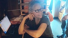 Wendy Rushová, man�elka �éfa spole�nosti OceanGate, práv� sly�ela divný zvuk na...