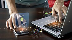 aplikace - slu�by bank a investi�ních spole�ností