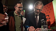 Premiér Petr Fiala navtívil Ústí nad Labem v rámci pedvolebního turné. (22....