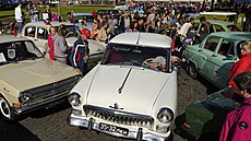 Volhy na dopravním festivalu v ruském Petrohradu v sobotu 24. kvtna 2025.