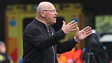 Plzeský trenér Miroslav Koubek