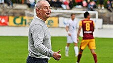 Momentka z prvního baráového utkání o Chance ligu mezi MFK Vykov a Duklou...