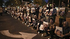 Demonstranti v Tel Avivu poadují proputní izraelských rukojmích v Gaze. (24....