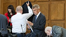 U Vrchního soudu v Praze pokrauje kauza apí hnízdo. éf ANO Andrej Babi a...