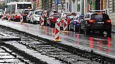 Plzeská ulice v Praze, rekonstrukce tramvajové trati (2015)