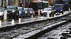 Plzeská ulice v Praze, rekonstrukce tramvajové trati (2015)