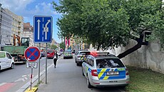 V nákupním stedisku Flora zasahují policisté kvli hrozb uloené výbuniny....