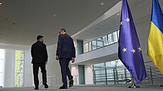 Nmecký kanclé Friedrich Merz jednal s ukrajinským prezidentem Volodymyrem...