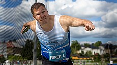 �eský diska� Jakub Forejt na Memoriálu Ludvíka Da�ka.