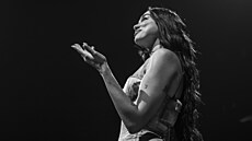 Dua Lipa na koncert� v pra�ské O2 aren� (27. kv�tna 2025)