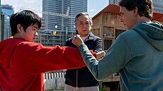 Snímek z filmu Karate Kid: Legendy