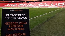 Stadion San Mamés v Bilbau je pipravený na finále Evropské ligy. Nastoupí do...