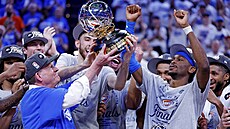 Nejlep�í tým Západní konference s pohárem.