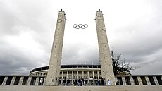 Olympijský stadion v Berlín.