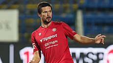 Martin Toml v dresu MFK Chrudim.