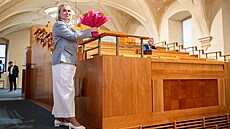 Ministryn obrany Jana ernochová v Senátu (21. kvtna 2025)