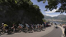 Denní únik b�hem 18. etapy italského Gira