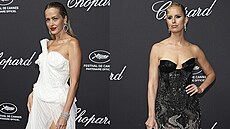 Svtové modelky eského pvodu Eva Herzigová (52), Karolína Kurková (41) a...