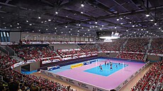Hala je nastavená pro �adu sport�, vyu�ít ji mohou nap�íklad volejbalisté,...