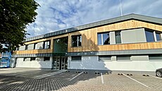 Zrekonstruované sportovi�t� na Zelené Louce v Horním Starém M�st� v Trutnov�.