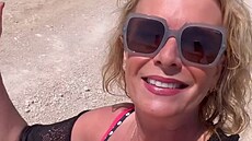 Lucie Beneová na dovolené v Chorvatsku (kvten 2025)