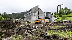 Stavenit budoucího apartmánového komplexu Wellness & Spa resort Svatá Barbora...